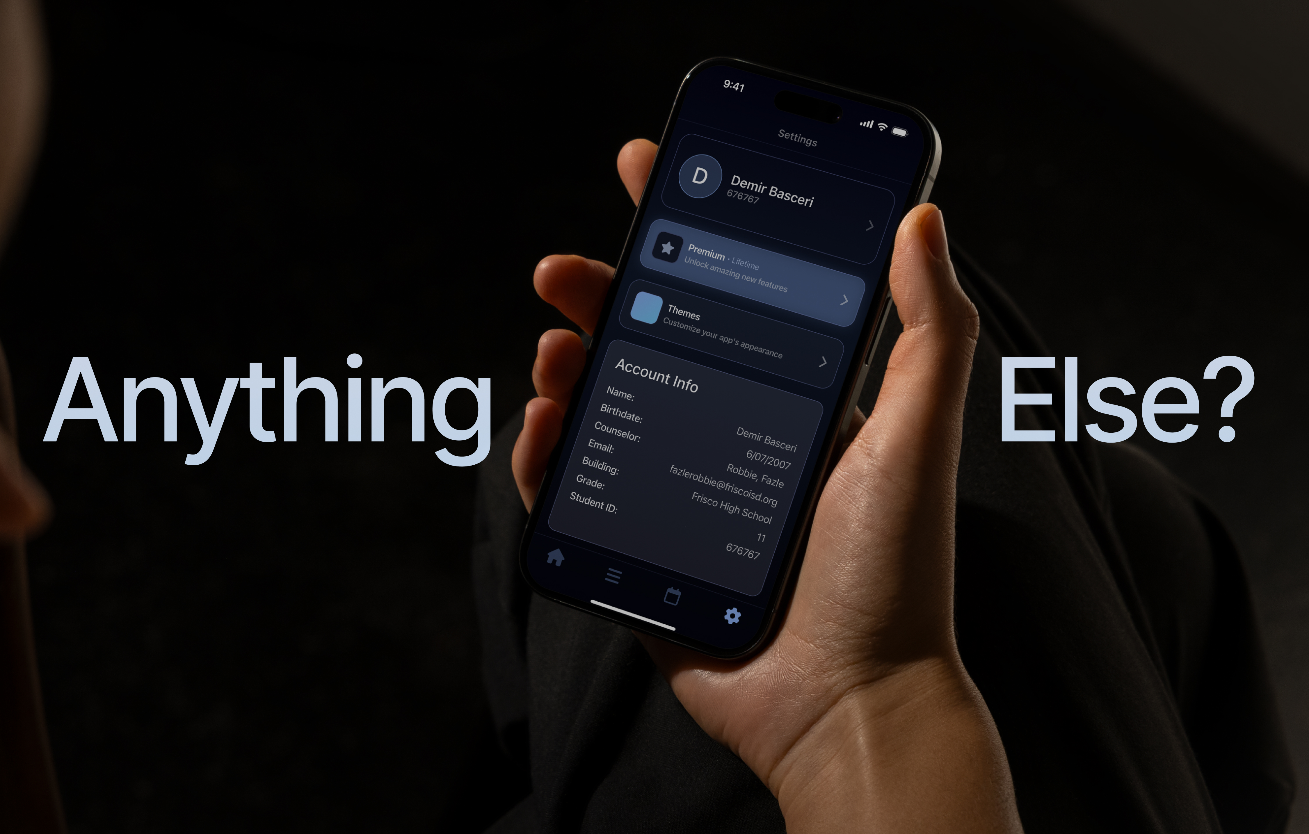 App mockup